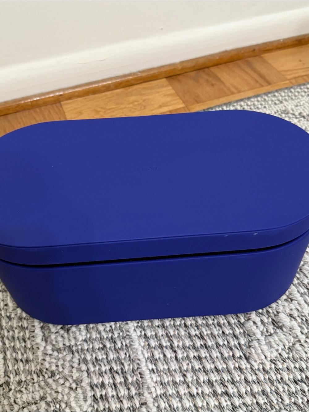 Dyson Airwrap styler  Storage Case in Vinca Blue/Rosé. Box only.